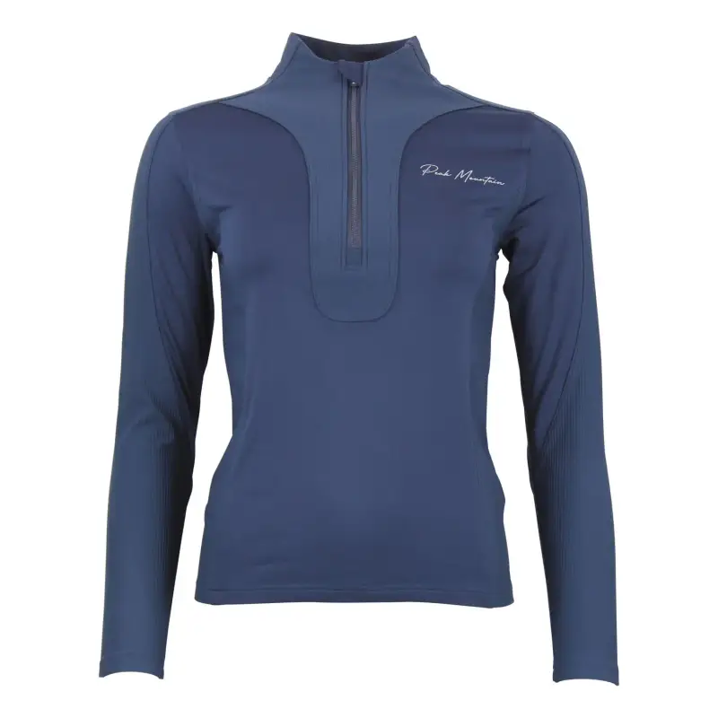 Maglia a maniche lunghe con zip per donna Peak Mountain Aramis