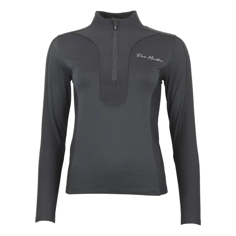 Maglia a maniche lunghe con zip per donna Peak Mountain Aramis