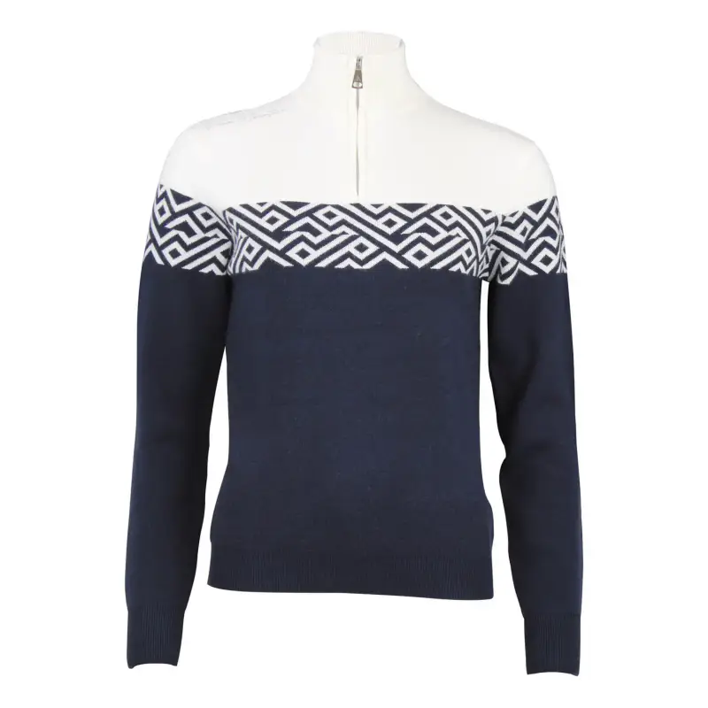 Pullover col roulé 1/2 zip donna Peak Mountain Akar