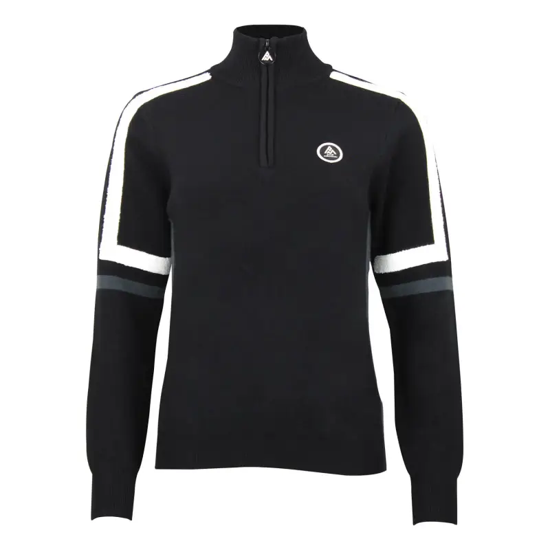 Pullover col roulé 1/2 zip donna Peak Mountain Asta