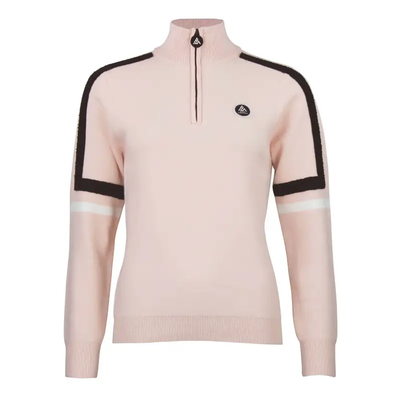 Pullover col roulé 1/2 zip donna Peak Mountain Asta