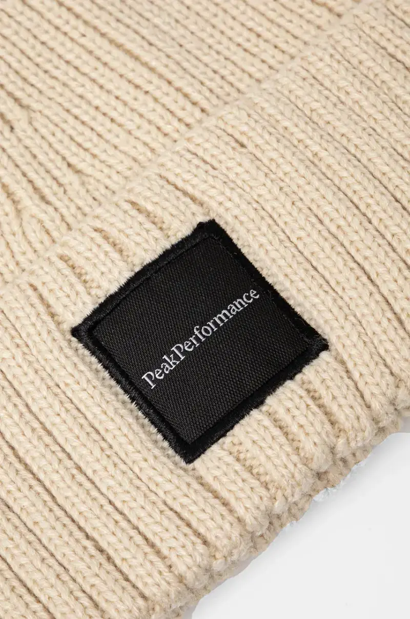 berretto colore beige miniatura 3