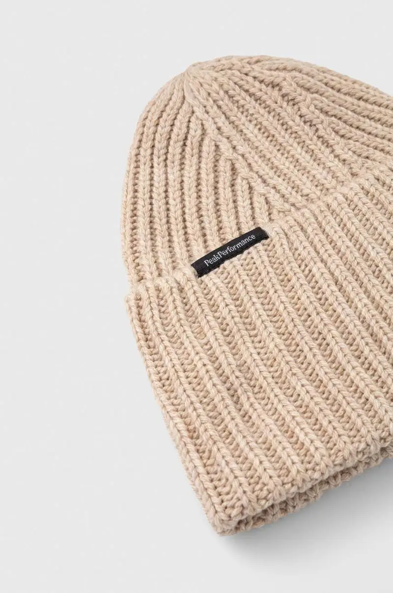 berretto in lana Beige miniatura 3