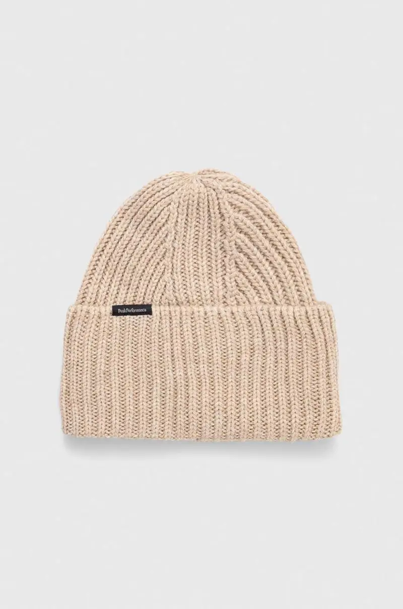 berretto in lana Beige