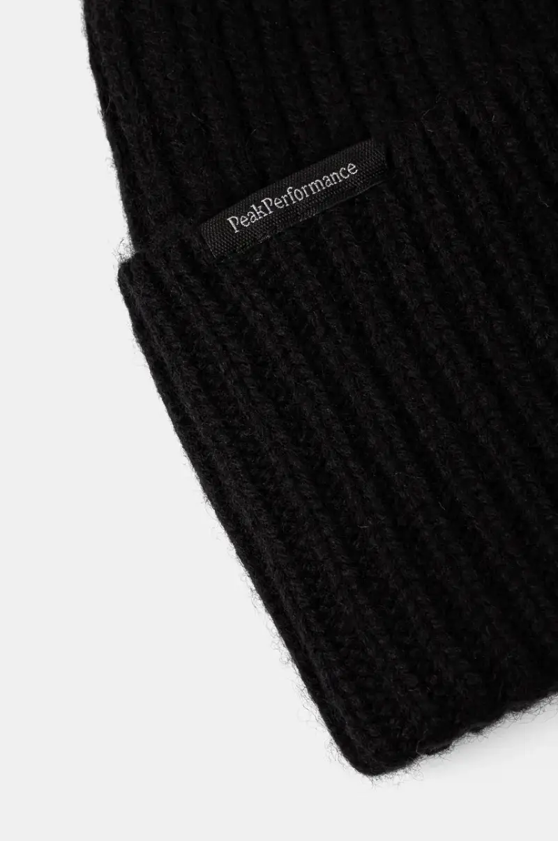 berretto in lana Nero miniatura 3