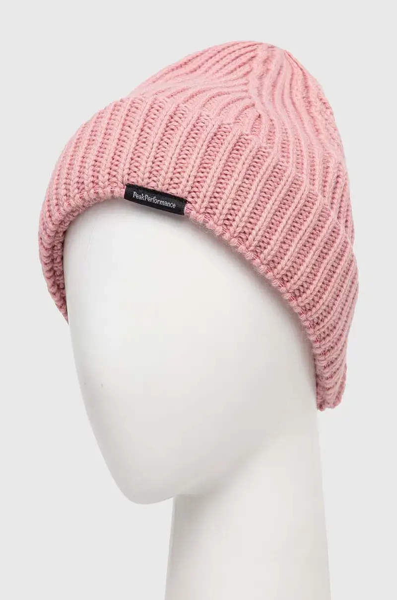 berretto in lana Rosa miniatura 2