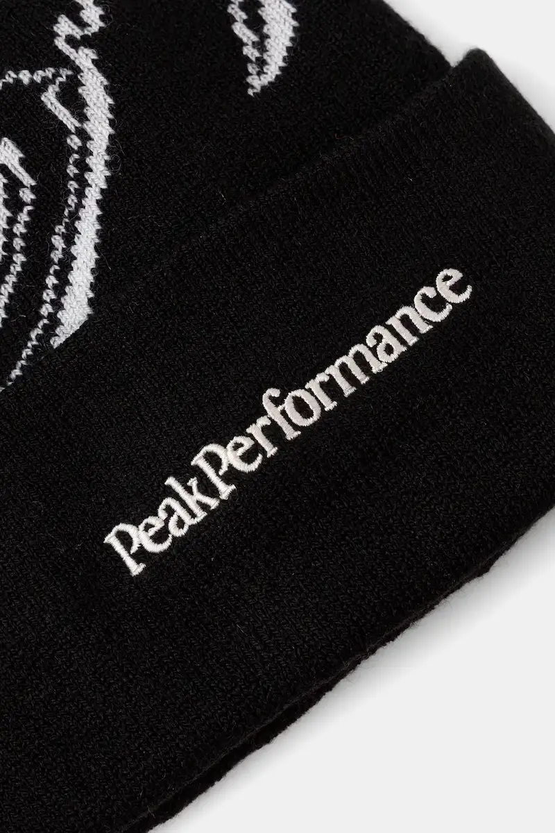 cappello con lana colore nero G79880 miniatura 2