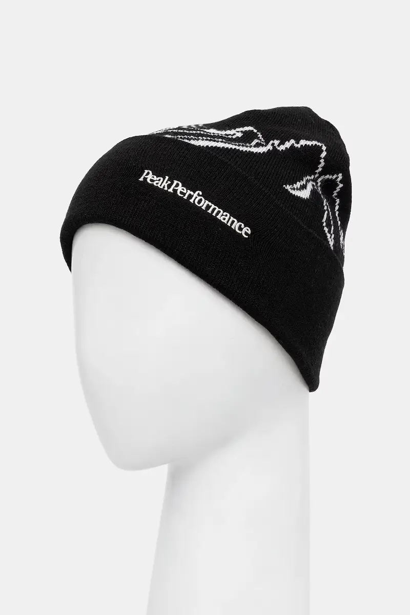 cappello con lana colore nero G79880 miniatura 3