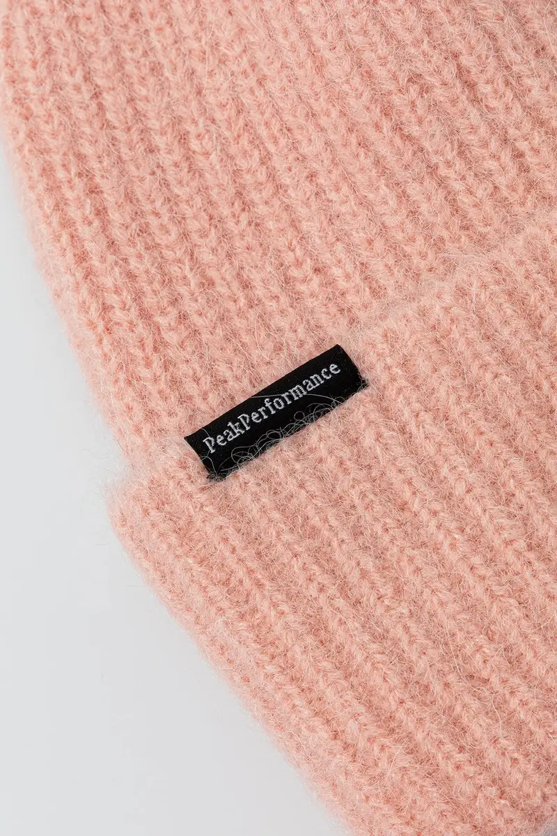 cappello con lana Woolblend Hat colore violetto G80628 Arancione miniatura 3