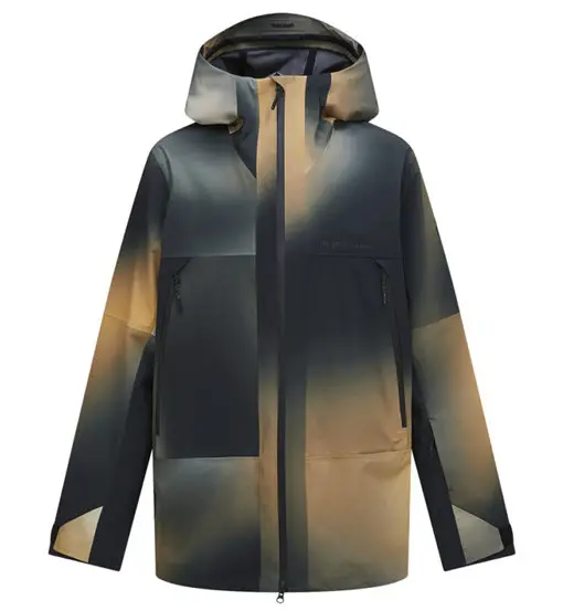 Edge 3L AOP Jkt M - giacca da sci - uomo Beige