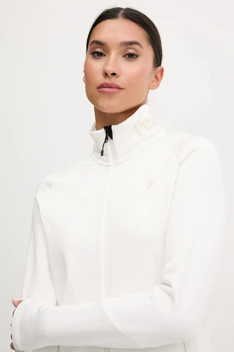 felpa Rider donna colore beige G80572 miniatura 4