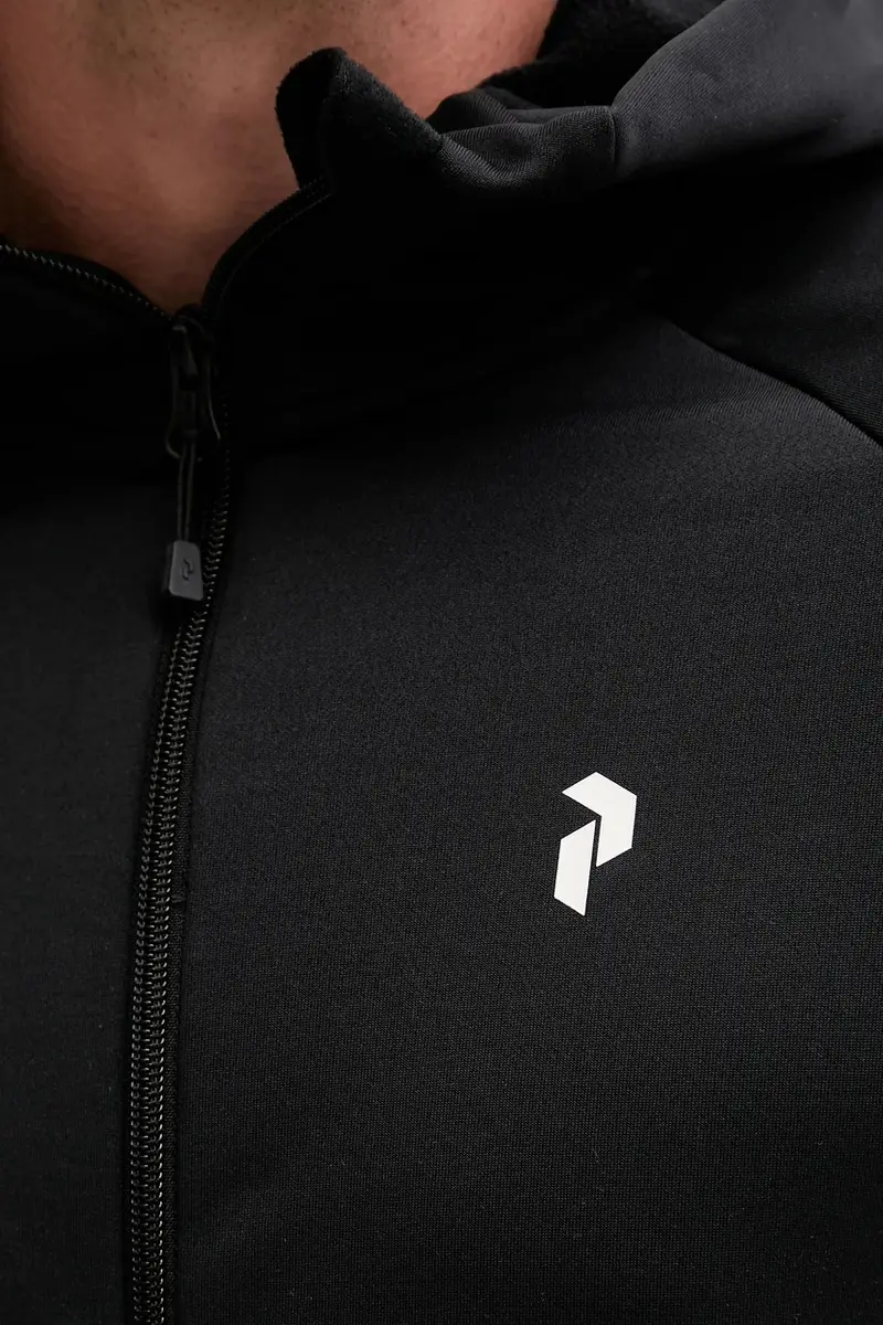 felpa Rider uomo colore nero con cappuccio G80573 miniatura 5