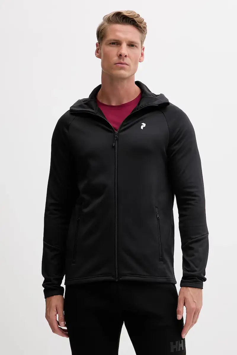 felpa Rider uomo colore nero con cappuccio G80573