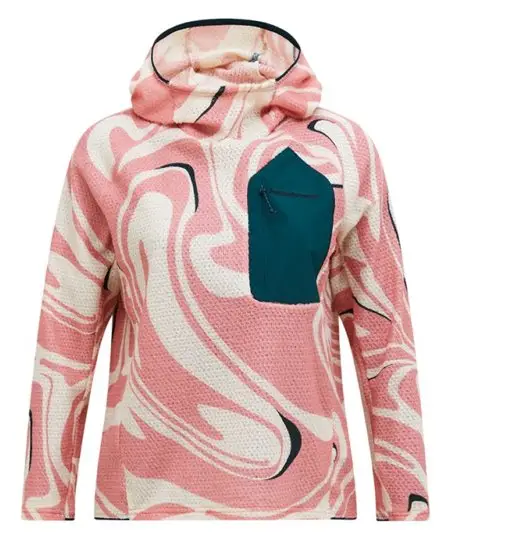 Freelight AOP Polartec Alpha W - felpa in pile - donna Pink
