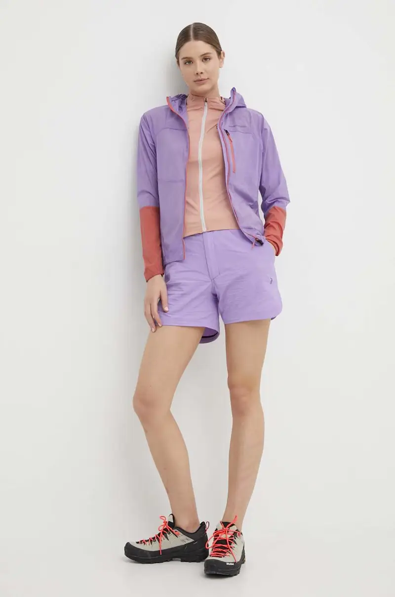 giacca antivento Vislight colore violetto miniatura 2