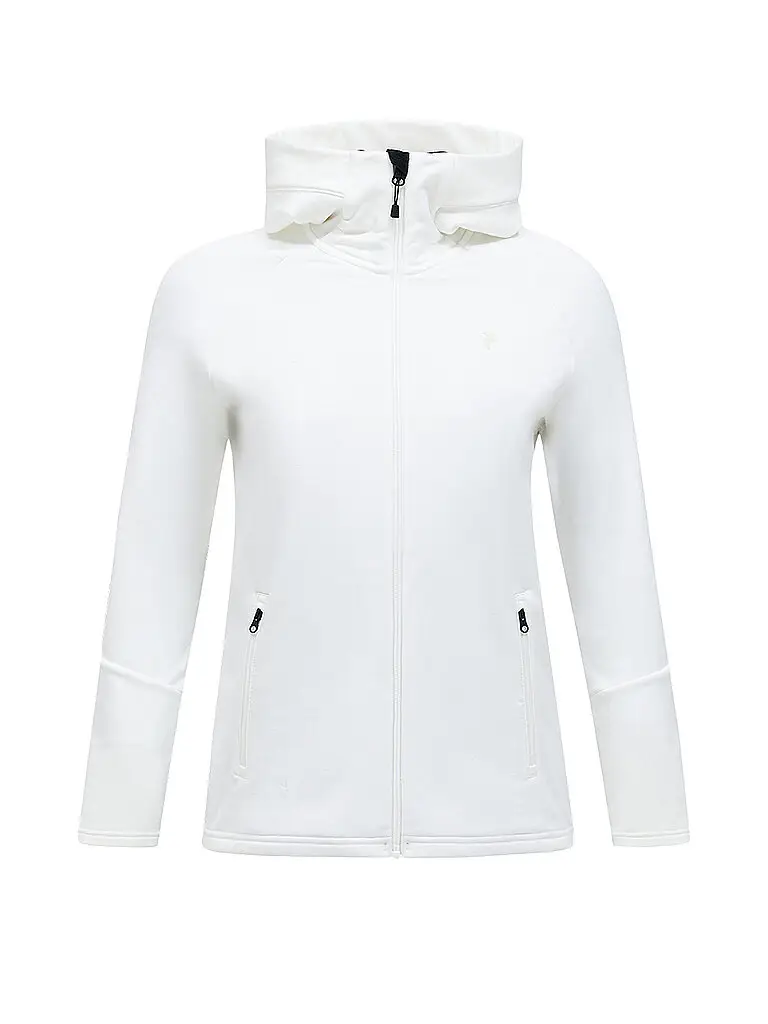 Giacca con cappuccio da donna Ride Essentials bianco | S