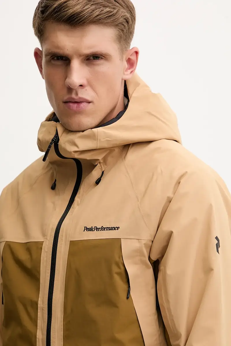 giacca da sci Edge colore beige G80496 miniatura 4