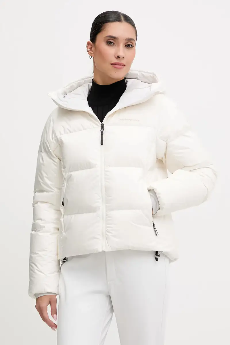 giacca da sci in piuma Glissade Beige