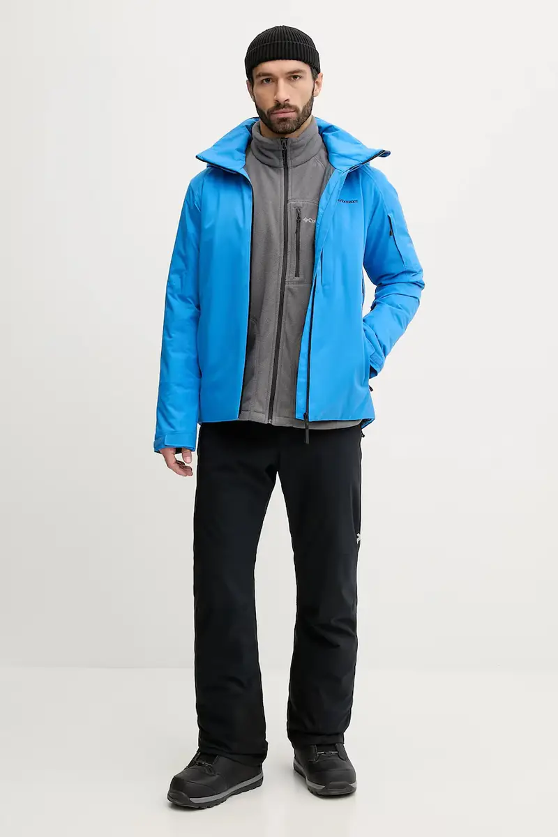 giacca da sci Maroon Blu miniatura 2