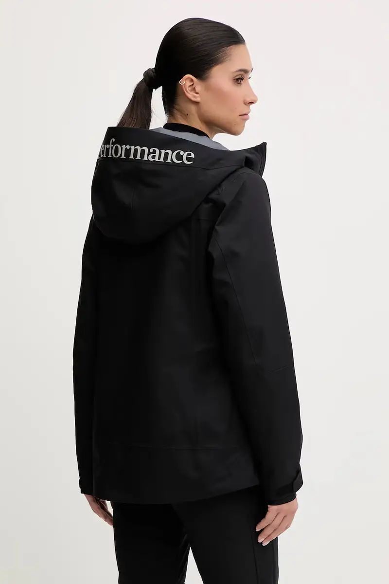 giacca da sci Rider Nero miniatura 3