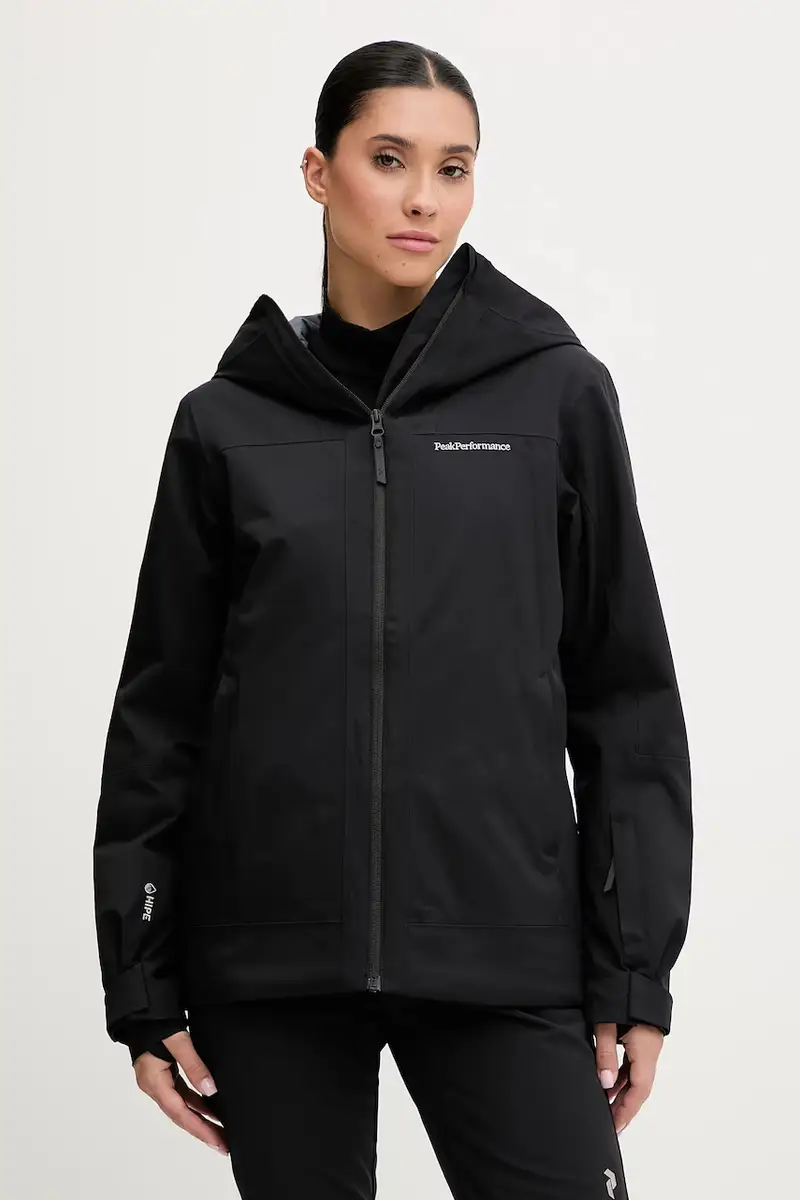 giacca da sci Rider Nero