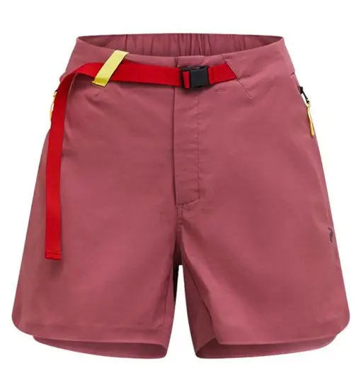 Iconiq Tech W - pantaloni corti trekking - donna Dark Pink