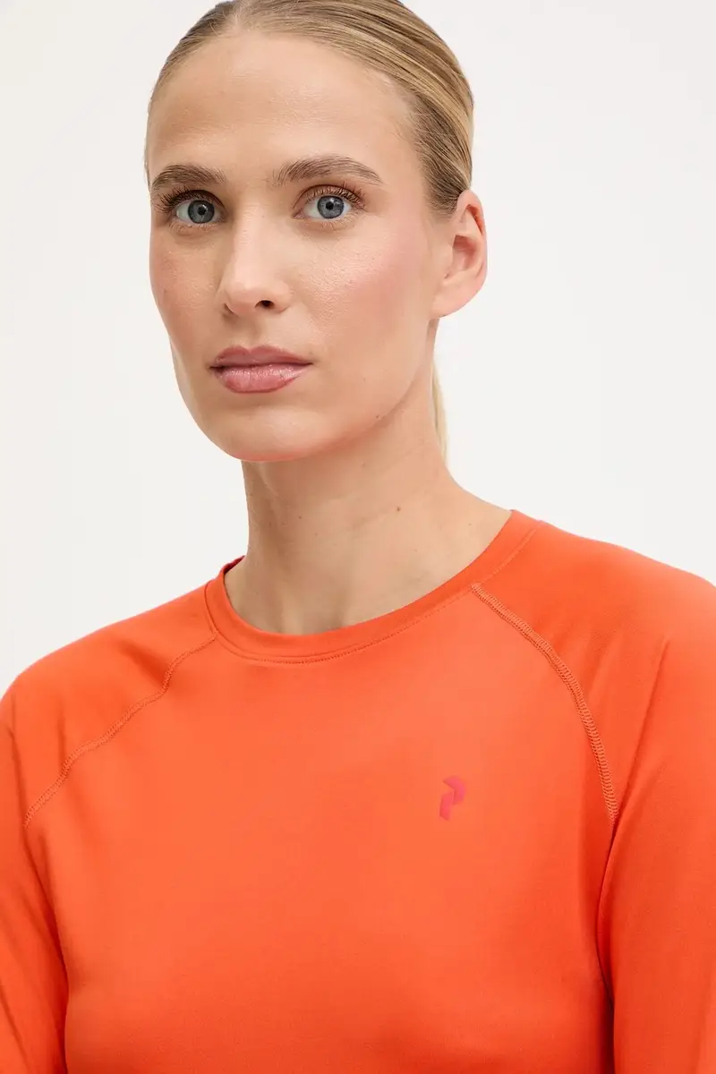 longsleeve funzionale Spirit Arancione miniatura 4