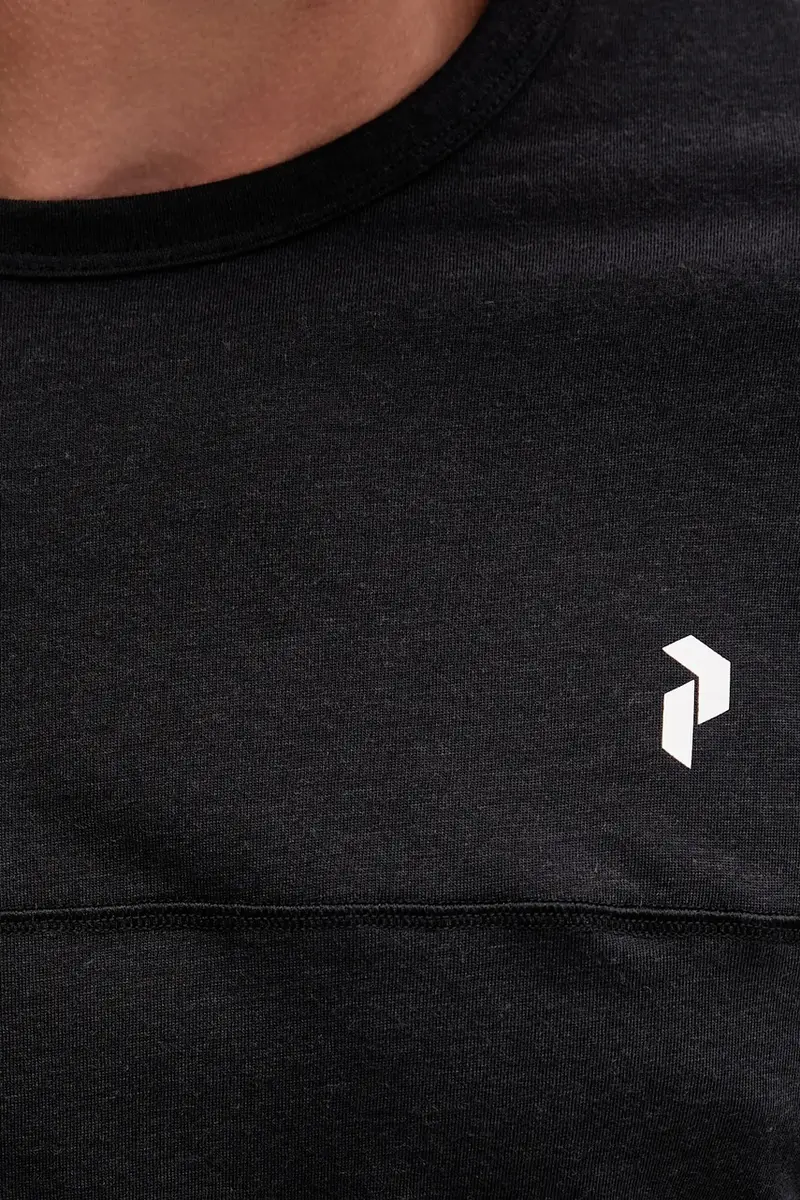 longsleeve sportivo colore nero G80182 miniatura 5