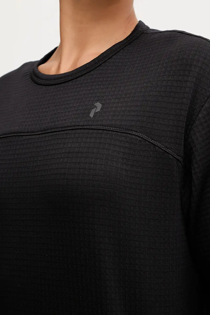 longsleeve sportivo Trail colore nero G79810 miniatura 5