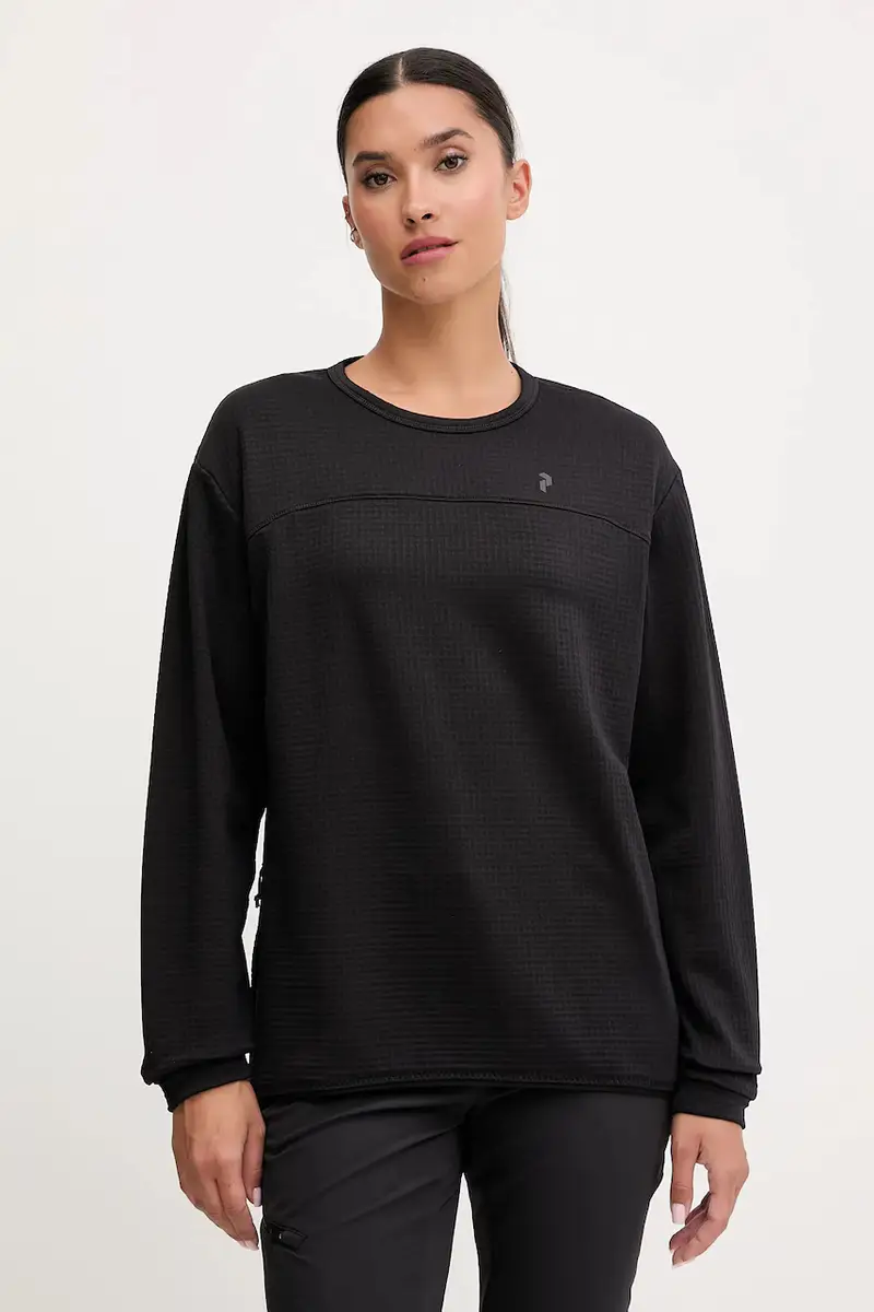 longsleeve sportivo Trail colore nero G79810