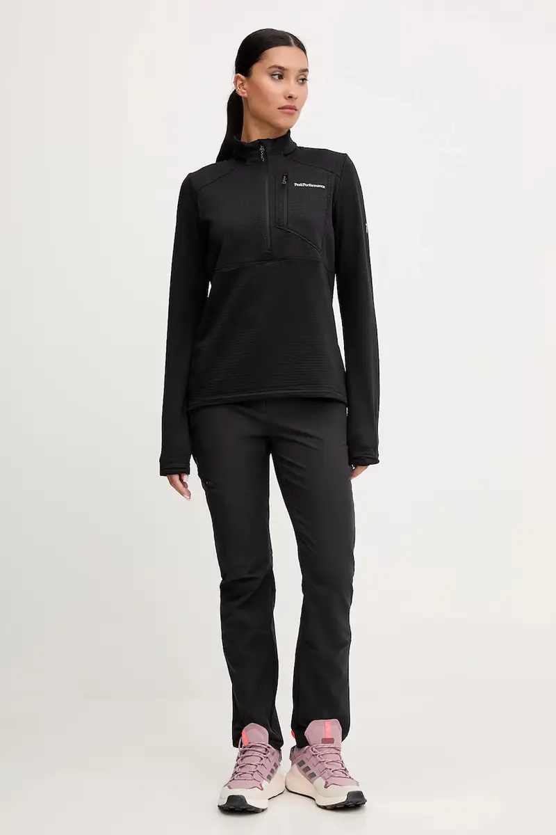 longsleeve sportivo Trail colore nero G79811 miniatura 2