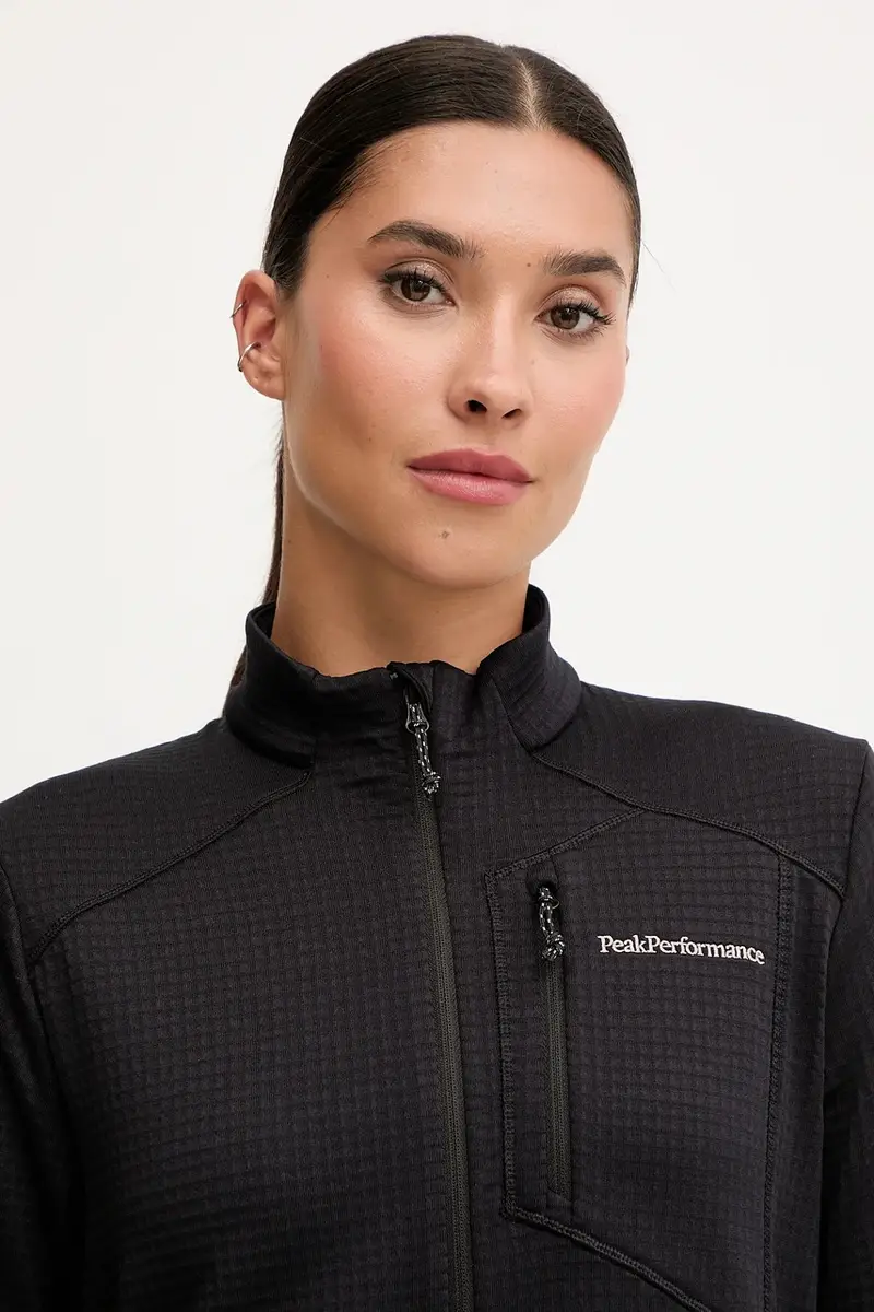 longsleeve sportivo Trail colore nero G79811 miniatura 4