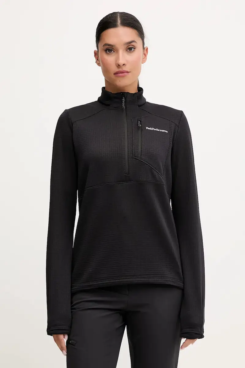 longsleeve sportivo Trail colore nero G79811