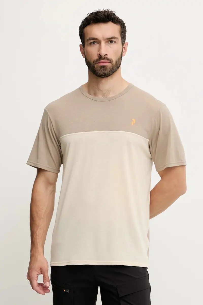 maglietta da sport uomo colore beige G80177