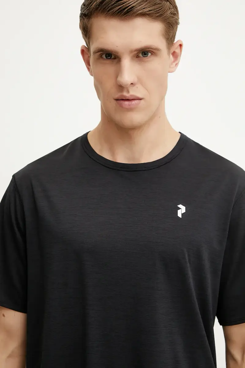 maglietta sportiva Trail colore nero G79467 miniatura 2