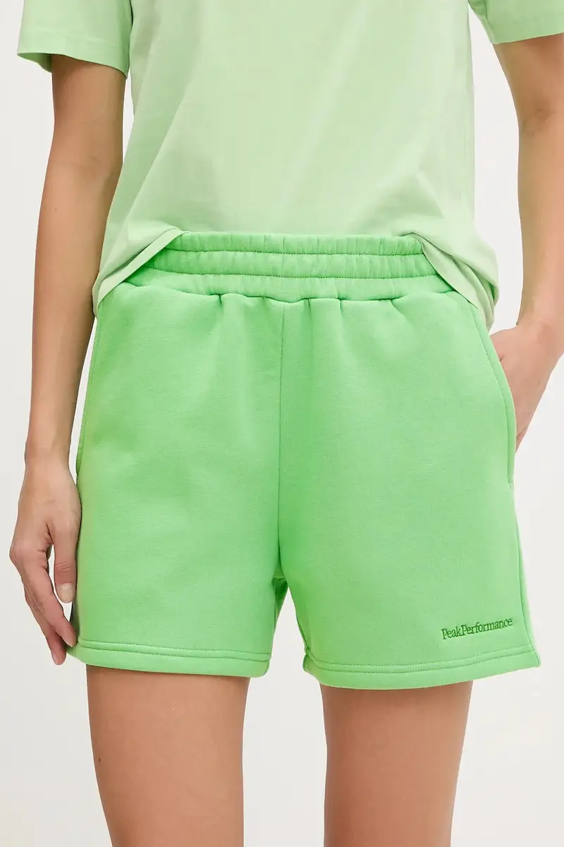 pantaloncini colore bianco Verde