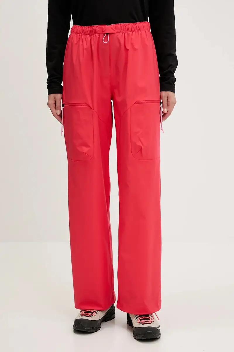 pantaloni da esterno donna colore rosso G80119