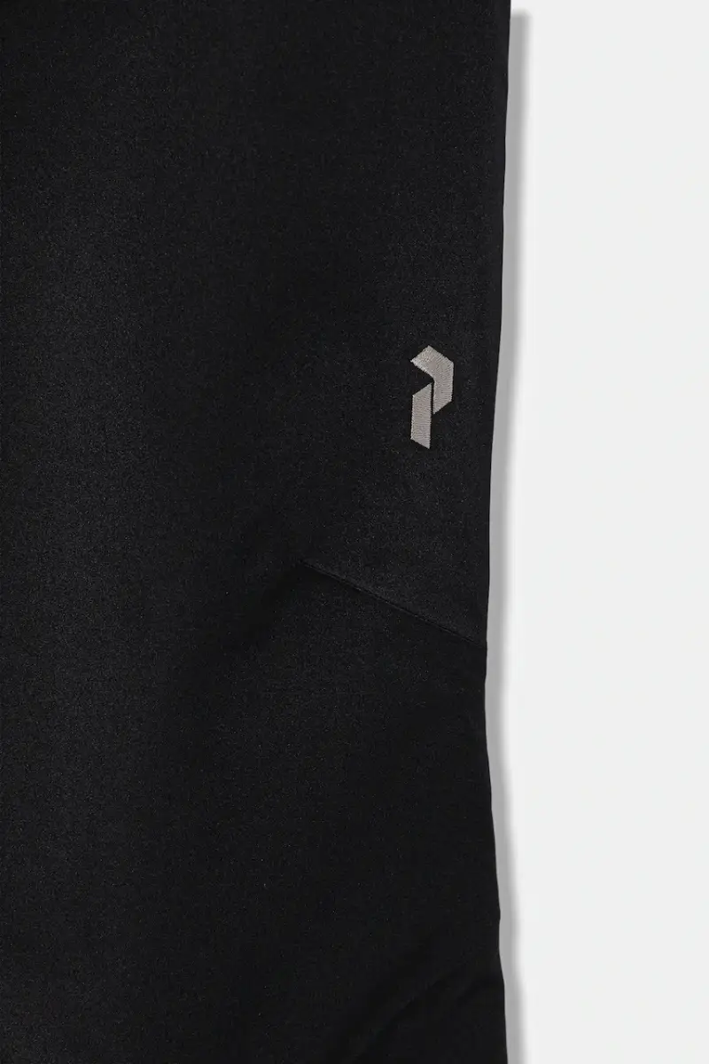 pantaloni da sci Maroon colore nero G80503 miniatura 3