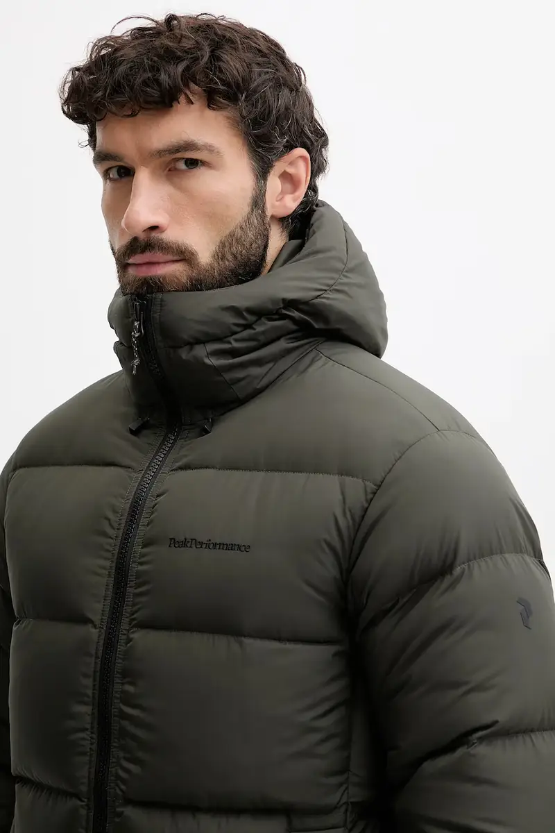 Peak Performance Piumino Rivel Verde Uomo miniatura 4