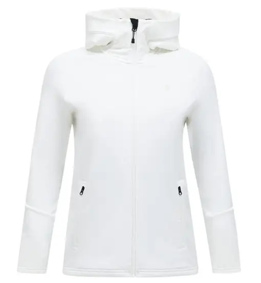 Rider Essentials Zip Hood W - giacca in pile - donna White