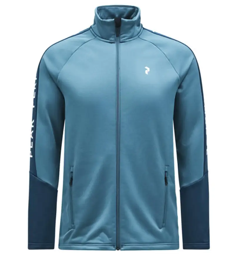 Rider Zip - felpa in pile - uomo Blue