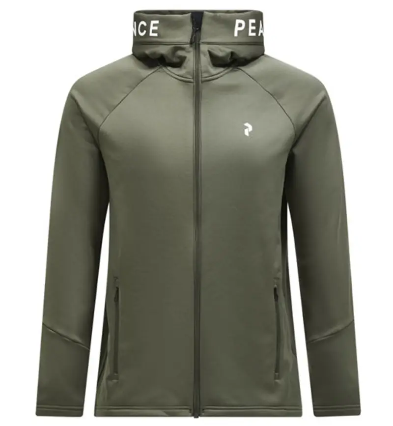 Rider Zip Hood M - felpa in pile - uomo Green