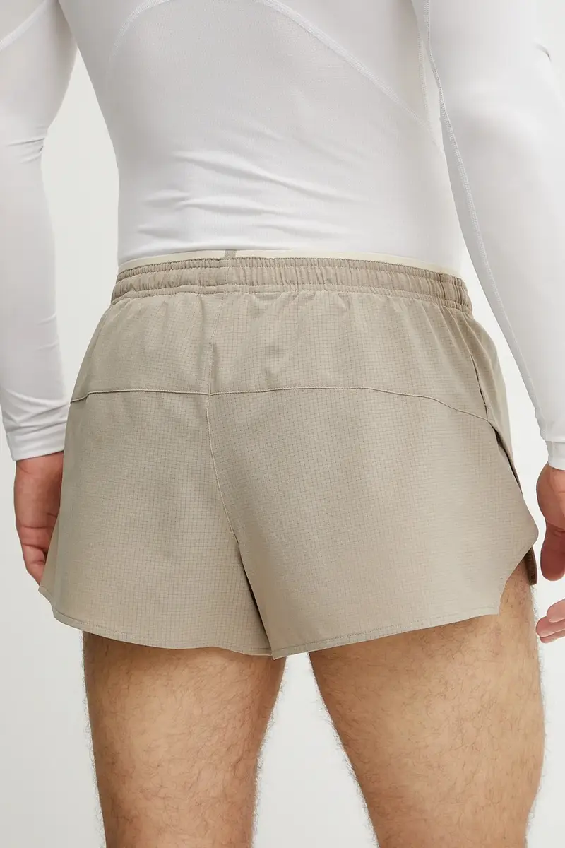 shorts sportivi Trail uomo colore beige G80239 miniatura 2