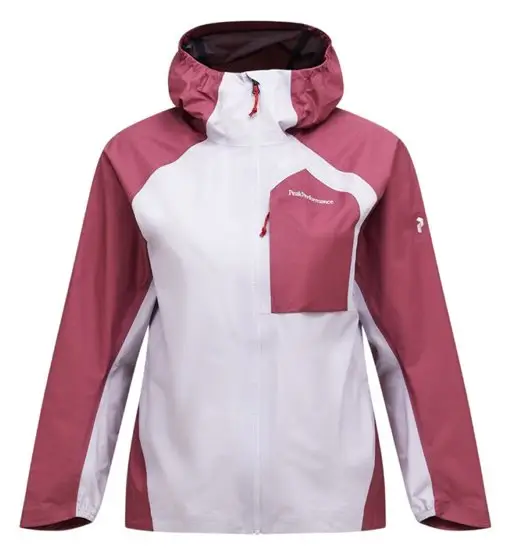 Trail HIPE 3L Shell W - giacca hardshell - donna Dark Pink