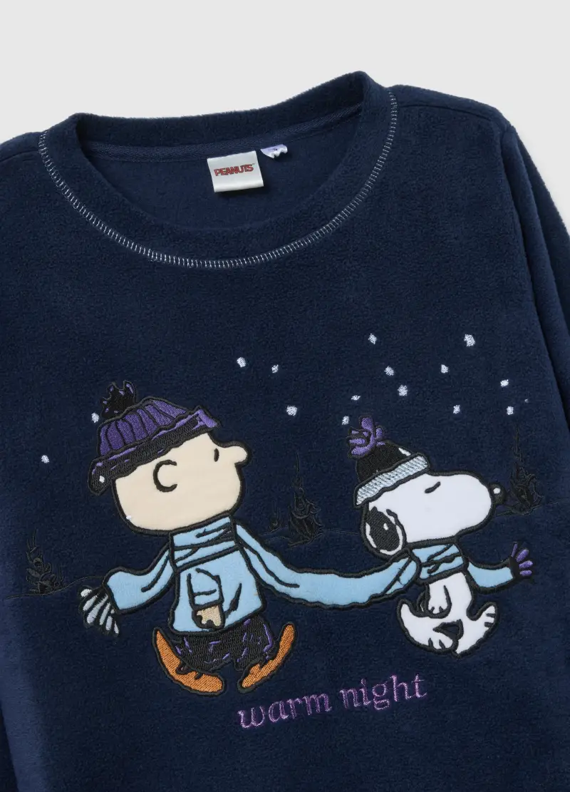 Pigiama A Quadri Multicolor Regular Fit Con Stampa Peanuts, Donna, Multicolor miniatura 2