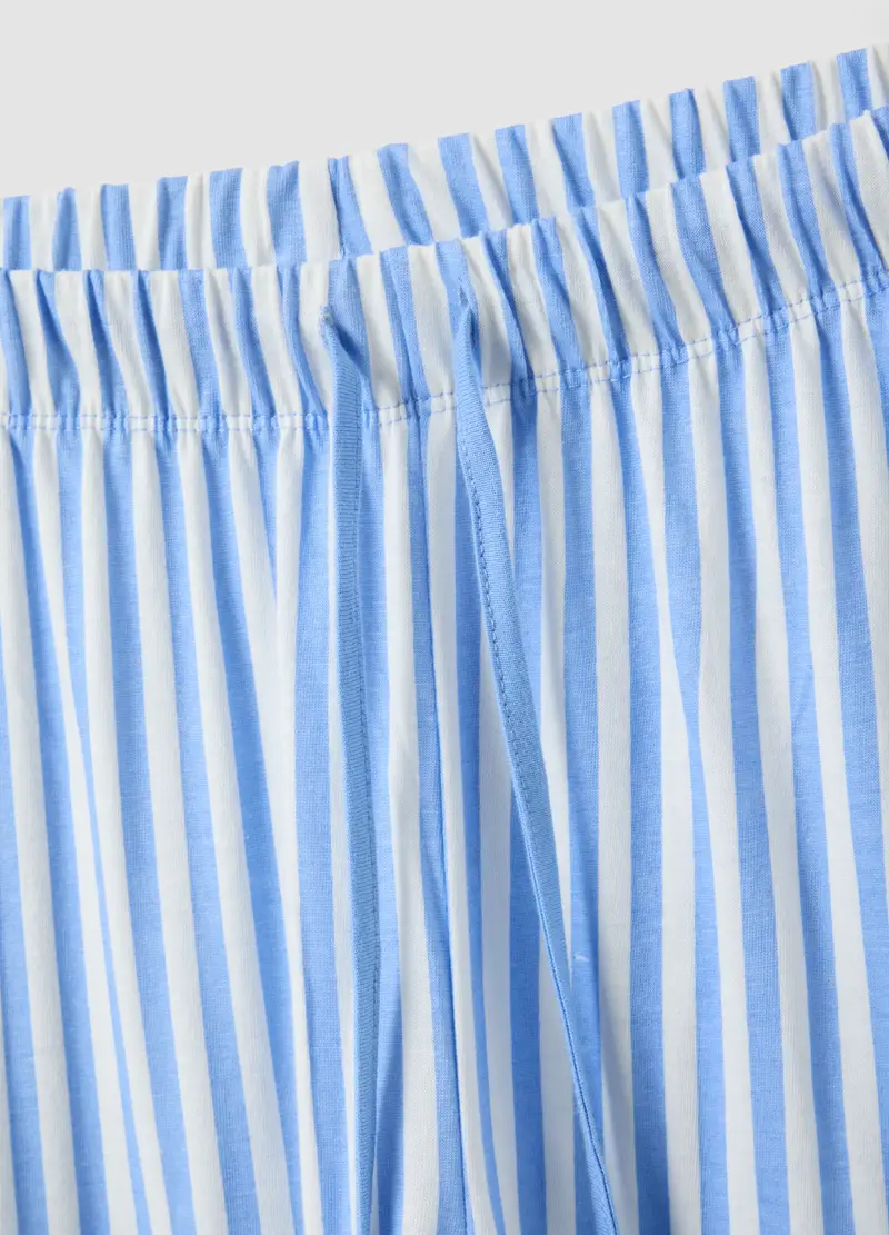 Pigiama In Puro Cotone Multicolor Regular Fit Con Peanuts, Donna, Multicolor miniatura 2