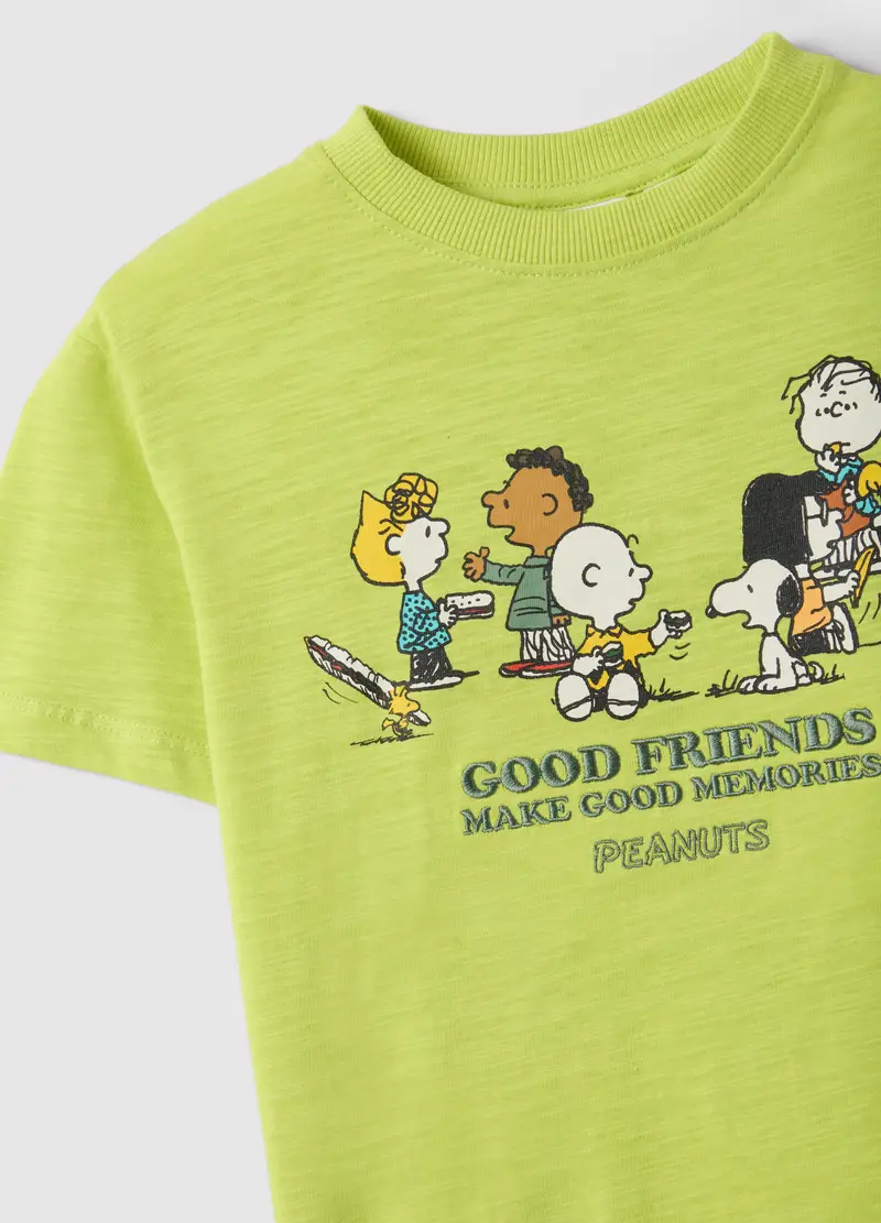 PEANUTS T-shirt Bambino Giallo 4329347 miniatura 3