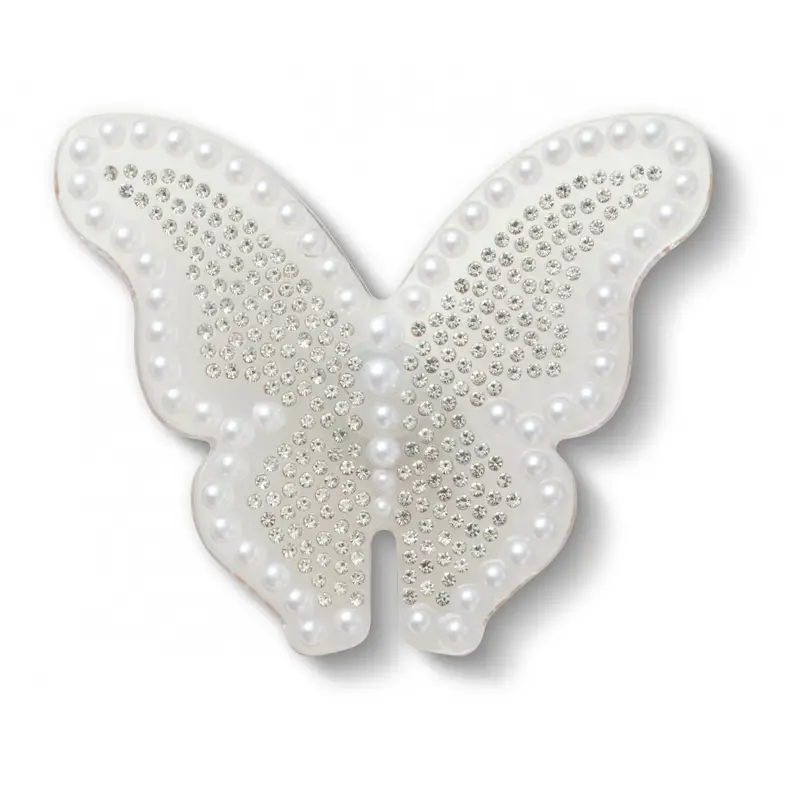 Pearl and gem butterfly