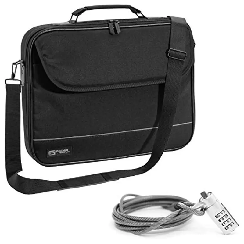 PEDEA borsa per PC portatile "Fair" Borsa per notebook fino a 15,6 pollici (39,6 cm) borsa con tracolla, incluso
