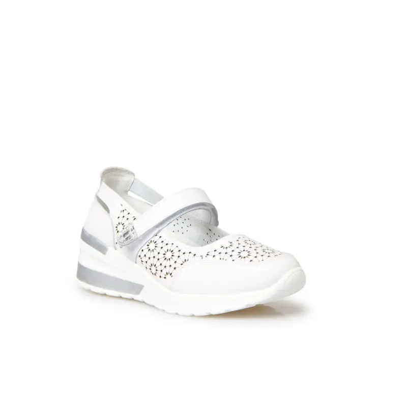 Scarpe con lacci in pelle da donna Pédiconfort